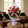 Bliss 24 Red Roses Bouquet 2 Send Bliss 24 Red Roses Bouquet Pakistan