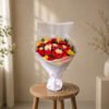 Mix Color Rose Flowers Bouquet 2 Send Mix Color Rose Flowers Bouquet to Pakistan online via Fervent Gift Service