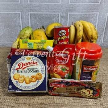 Freshness of Orchard Fruits Basket