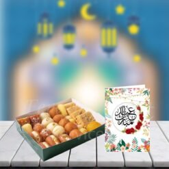 Pakistan Sweet With Floral Eid Mobarak Card