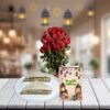 Red Roses And Sandwiches With Ramadan Card 1 red roses and sandwiches with ramadan card 1
