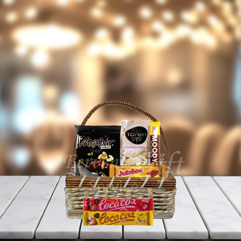 Sweet Bars Chocolates Gift Basket