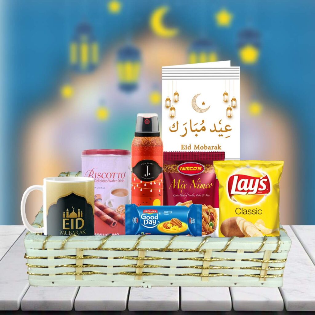 Eid Delights Gift Basket For Her