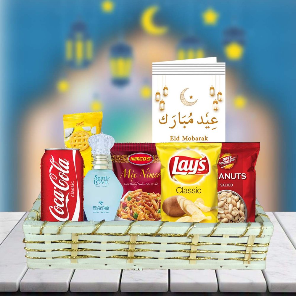 Eid Love Treat Gift Basket For Her 3 Eid Love Treat Gift Basket For Her