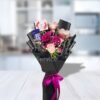 Love Bond Flowers & Chocolates Bouquet