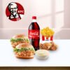 KFC Burgers Fast Food Meal Deal For Loved Ones