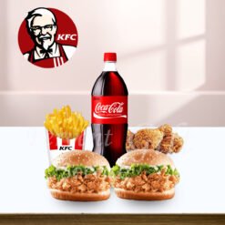 KFC Burgers Meal Deal For 2 Persons