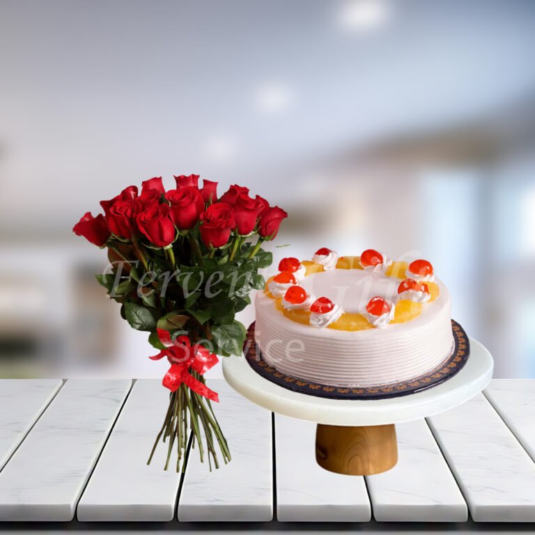 Send Pineapple Cake From Bakery & Flowers to Pakistan