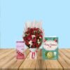 Send Christmas Rose Surprise Gift Combo to Pakistan