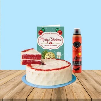 Send Red Velvet Christmas Delight Gift Combo to Pakistan
