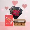 burka roses and muffins love combo