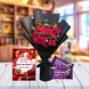 Chocolate Kiss Valentine Gift Combo 1 chocolate kiss valentine gift combo