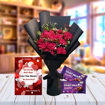 Chocolate Kiss Valentine Gift Combo
