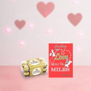Ferrero Rocher Chocolate Box And Love Card