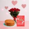 Love Baked And Bloomed Gift Combo 2 love baked and bloomed gift combo