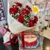 Romantic Bliss Valentiens Gift Combo 1 romantic bliss valentiens gift combo