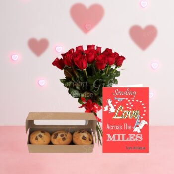 Rose Petals With Muffin Magic