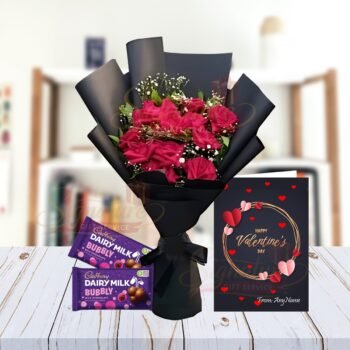 Valentine Hugs Love Gift Combo