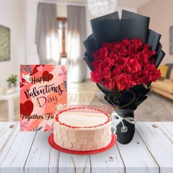 Velvet Passion Valentine Gift Combo