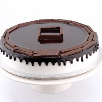 Send 2lbs Vanilla Brownie Chocolate Cake From Tehzeeb