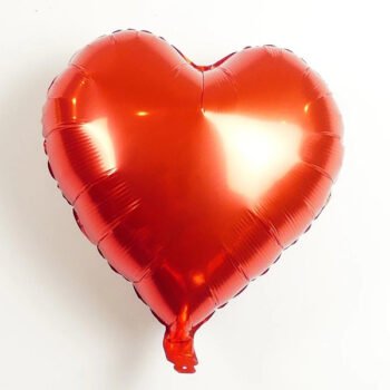 Air Filled Red Foil Balloon for Pakistan