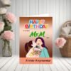 Send Best Mom Ever Personalised Birthday Card in Pakistan from Abroad