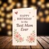 Send Sweet Hearts & Flowers Birthday Card for Mom